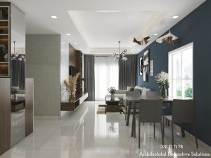 Thiết Kế Nội Thất Căn Hộ Chung Cư Lucky Palace