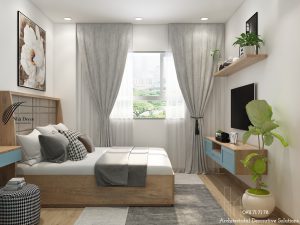 Thiết Kế Nội Thất Căn Hộ Chung Cư Saigon South Residences Quận 7