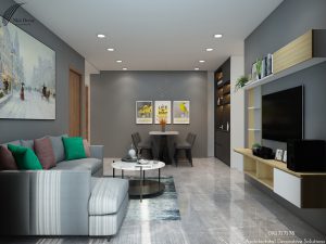 Thiết Kế Nội Thất Căn Hộ Eco Green Quận 7