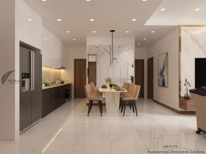 Thiết Kế Nội Thất Căn Hộ Empire City Thủ Thiêm 2 Phòng Ngủ