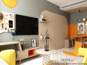 Thiết Kế Nội Thất Căn Hộ Flora Novia 2 Phòng Ngủ