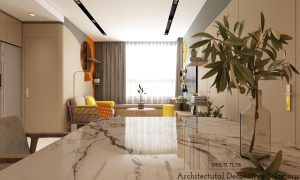 Thiết Kế Nội Thất Căn Hộ Flora Novia 2 Phòng Ngủ