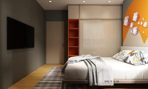 Thiết Kế Nội Thất Căn Hộ Flora Novia 2 Phòng Ngủ