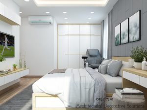 Thiết kế nội thất căn hộ Hà Đô Centrosa Garden 3 phòng ngủ