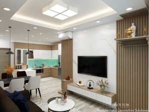 Thiết Kế Nội Thất Căn Hộ Jamila Khang Điền 3 Phòng Ngủ
