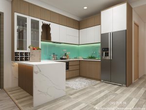 Thiết Kế Nội Thất Căn Hộ Jamila Khang Điền 3 Phòng Ngủ