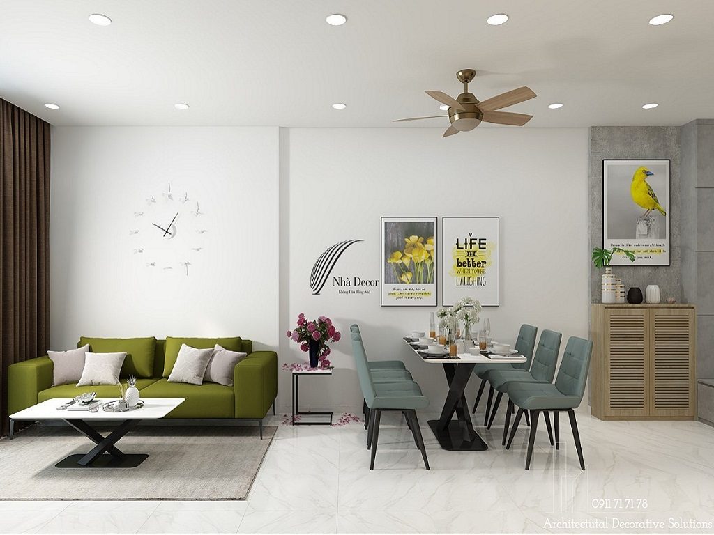 Thiết Kế Nội Thất Căn Hộ Jamila Khang Điền 3 PN
