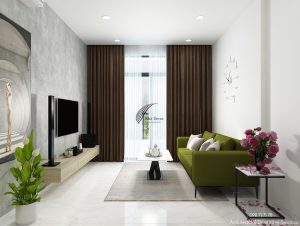 Thiết Kế Nội Thất Căn Hộ Jamila Khang Điền 3 PN