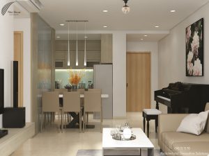 Thiết Kế Nội Thất Căn Hộ Jamona City 3 Phòng Ngủ