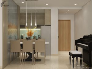 Thiết Kế Nội Thất Căn Hộ Jamona City 3 Phòng Ngủ