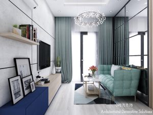 Thiết kế nội thất căn hộ New City 1PN