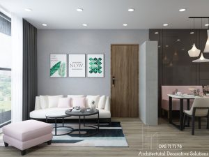 Thiết Kế Nội Thất Căn Hộ Park Legend 1 Phòng Ngủ