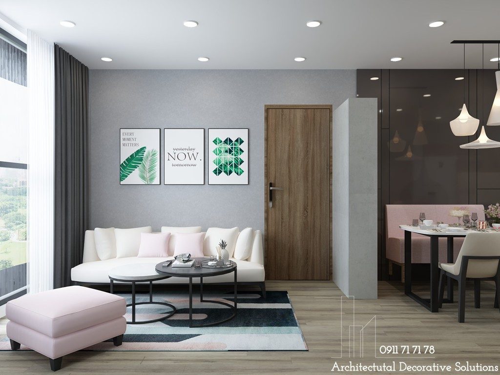 Thiết Kế Nội Thất Căn Hộ Park Legend 1 Phòng Ngủ