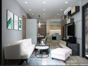 Thiết Kế Nội Thất Căn Hộ Park Legend 1 Phòng Ngủ