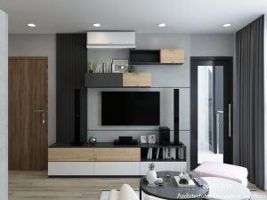 Thiết Kế Nội Thất Căn Hộ Park Legend 1 Phòng Ngủ