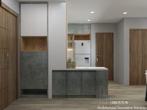 Thiết Kế Nội Thất Căn Hộ Park Legend 1 Phòng Ngủ