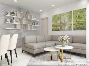 Thiết kế nội thất căn hộ Safira Khang Điền 2PN