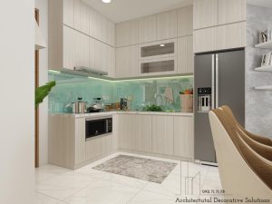 Thiết kế nội thất căn hộ Safira Khang Điền 2PN
