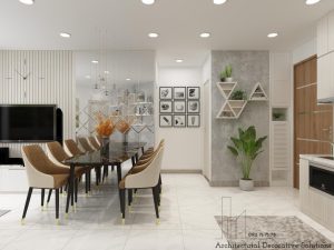 Thiết kế nội thất căn hộ Safira Khang Điền 2PN