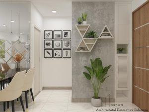 Thiết kế nội thất căn hộ Safira Khang Điền 2PN