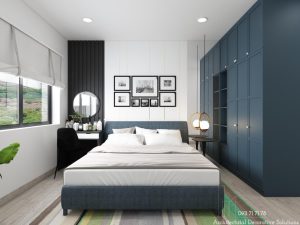 Thiết kế nội thất căn hộ Safira Khang Điền 2PN