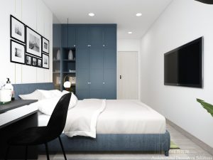 Thiết kế nội thất căn hộ Safira Khang Điền 2PN