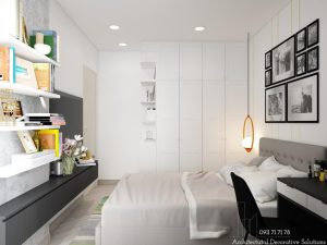 Thiết kế nội thất căn hộ Safira Khang Điền 2PN