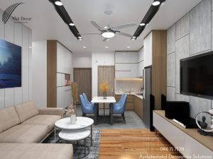 Thiết kế nội thất căn hộ Saigon South Residences