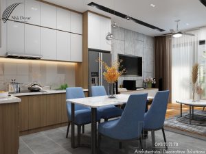 Thiết kế nội thất căn hộ Saigon South Residences