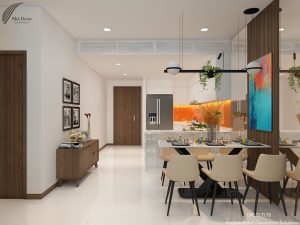 Thiết Kế Nội Thất Căn Hộ Sunwah Pearl 2 Phòng Ngủ