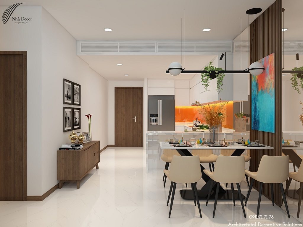 Thiết Kế Nội Thất Căn Hộ Sunwah Pearl 2 Phòng Ngủ