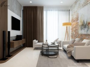 Thiết Kế Nội Thất Căn Hộ Sunwah Pearl 2 Phòng Ngủ