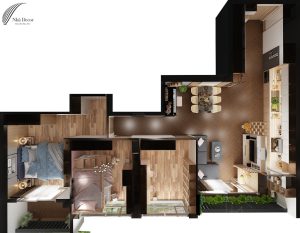 Thiết Kế Nội Thất Căn hộ Vinhomes Central Park Tân Cảng