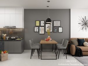 Thiết Kế Nội Thất Chung Cư 2 Phòng Ngủ Đẹp Tiện Nghi Hiện Đại
