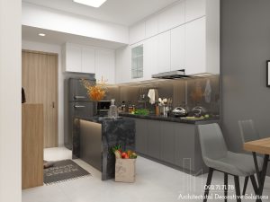Thiết Kế Nội Thất Chung Cư 2 Phòng Ngủ Đẹp Tiện Nghi Hiện Đại