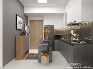 Thiết Kế Nội Thất Chung Cư 2 Phòng Ngủ Đẹp Tiện Nghi Hiện Đại