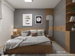 Thiết Kế Nội Thất Chung Cư 2 Phòng Ngủ Đẹp Tiện Nghi Hiện Đại