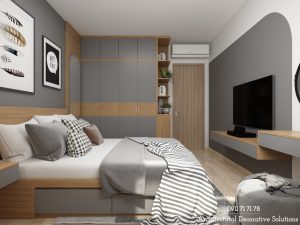 Thiết Kế Nội Thất Chung Cư 2 Phòng Ngủ Đẹp Tiện Nghi Hiện Đại