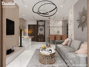 Thiết Kế Nội Thất Chung Cư 2 Phòng Ngủ Vinhomes Central Park