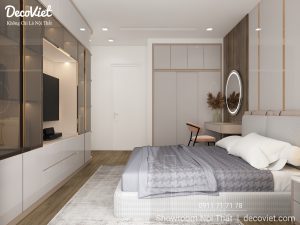 Thiết Kế Nội Thất Chung Cư 2 Phòng Ngủ Vinhomes Central Park