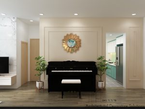 Thiết Kế Nội Thất Chung Cư Sài Gòn Pearl 3 Phòng Ngủ