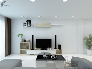 Thiết kế nội thất nhà phố Biên Hòa 2 phòng ngủ