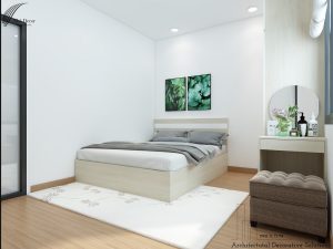 Thiết kế nội thất nhà phố Biên Hòa 2 phòng ngủ