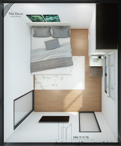 Thiết kế nội thất nhà phố Biên Hòa 2 phòng ngủ