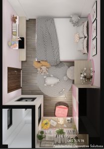 Thiết Kế Nội Thất Nhà Phố Bình Thạnh 3 Phòng Ngủ Hiện Đại