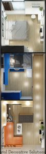 Thiết Kế Nội Thất Nhà Phố Gò Vấp 3 Phòng Ngủ