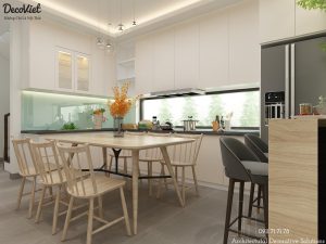 Thiết kế nội thất nhà phố Long Thành Đồng Nai