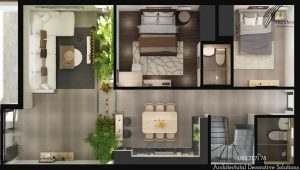 Thiết kế nội thất nhà phố Long Thành Đồng Nai