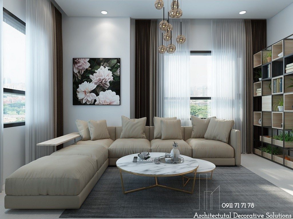 Thiết Kế Nội Thất Nhà Phố Palm Residence Quận 2