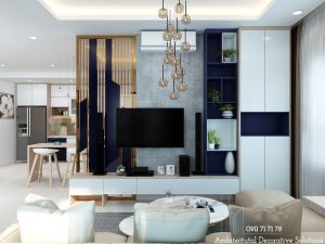 Thiết Kế Nội Thất Nhà Phố Palm Residence Quận 2